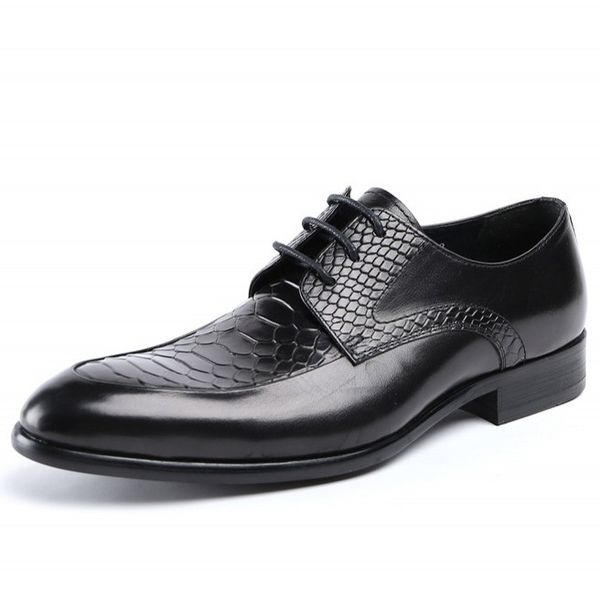 snake print men shoes leather lace up cow leather oxford shoes for men new spring autumn dress party formal js-a0076, Black
snake print men shoes leather lace up cow leather oxford shoes for men new spring autumn dress party formal js-a0076, Black