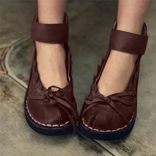 summer breathable genuine leather comfortable handmade women's sandals bow round head single sandals retro single shoes, Black
summer breathable genuine leather comfortable handmade women's sandals bow round head single sandals retro single shoes, Black