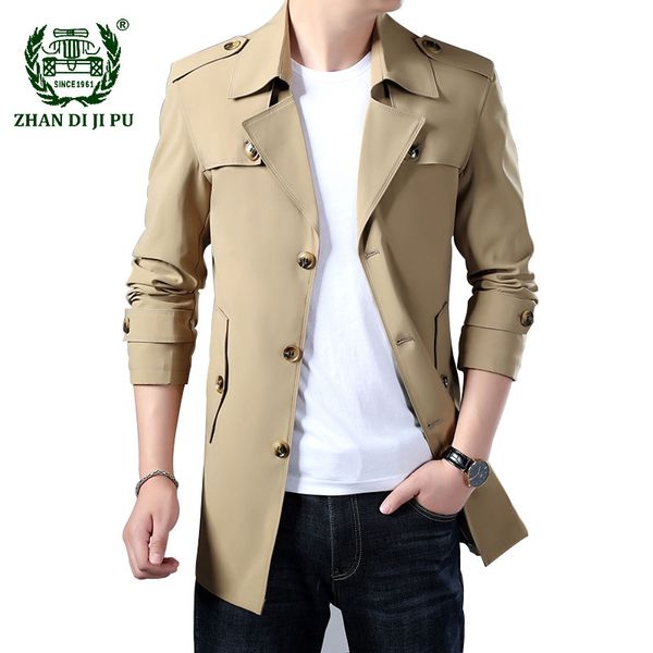 men's trench coats 7xl business men casual solid color medium long section slim fit jackets male formal social coat windbreakers, Tan;black
men's trench coats 7xl business men casual solid color medium long section slim fit jackets male formal social coat windbreakers, Tan;black
