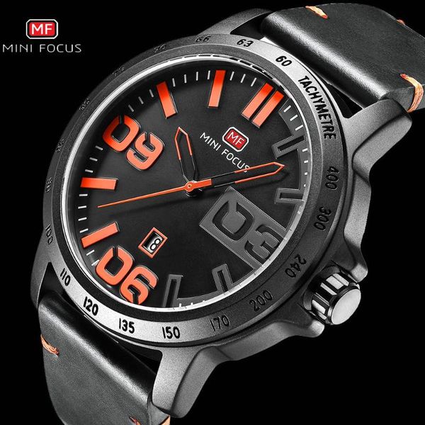 minifocus 2020 fashion sports quartz watch men orange index calendar brand waterproof wrist watches leather strap relogio, Slivery;brown
minifocus 2020 fashion sports quartz watch men orange index calendar brand waterproof wrist watches leather strap relogio, Slivery;brown