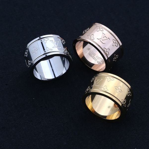 2020 new gold titanium steel wedding brand designer lovers ring for women luxury zirconia engagement rings men jewelry fashion accessories, Silver
2020 new gold titanium steel wedding brand designer lovers ring for women luxury zirconia engagement rings men jewelry fashion accessories, Silver
