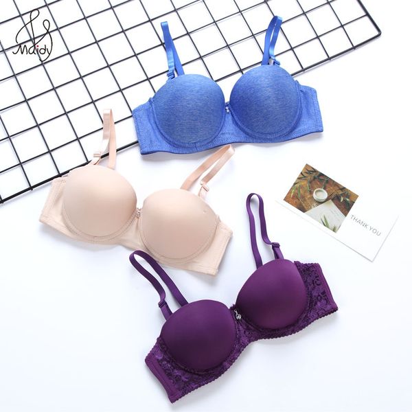 maidy 3pcs/pack half cup bra push up women underwear underwire padded bras for ladies dinner dress wedding dress, Red;black
maidy 3pcs/pack half cup bra push up women underwear underwire padded bras for ladies dinner dress wedding dress, Red;black