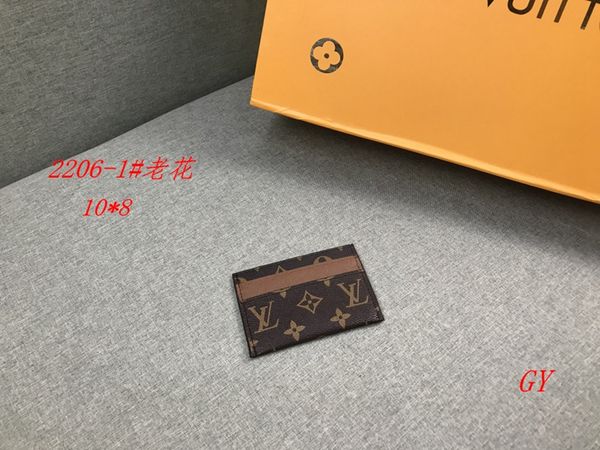women designers handbags purse card holder wallet mens womens luxurys card holder mini card holders black purses small wallets 2206, Brown;gray
women designers handbags purse card holder wallet mens womens luxurys card holder mini card holders black purses small wallets 2206, Brown;gray