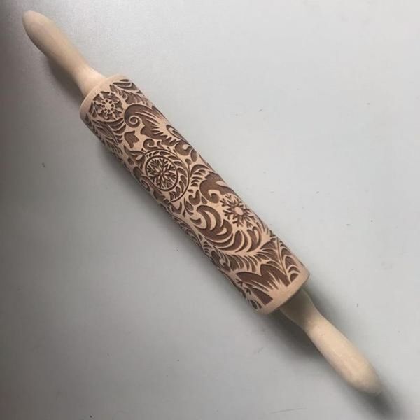 christmas flower snowflake pattern rolling pin flower embossed wooden rolling pin laser engraving flower print other bakeware
christmas flower snowflake pattern rolling pin flower embossed wooden rolling pin laser engraving flower print other bakeware