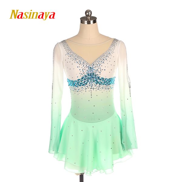 nasinaya figure skating dress customized competition ice skating skirt for girl women kids gymnastics performance gradient shiny
nasinaya figure skating dress customized competition ice skating skirt for girl women kids gymnastics performance gradient shiny