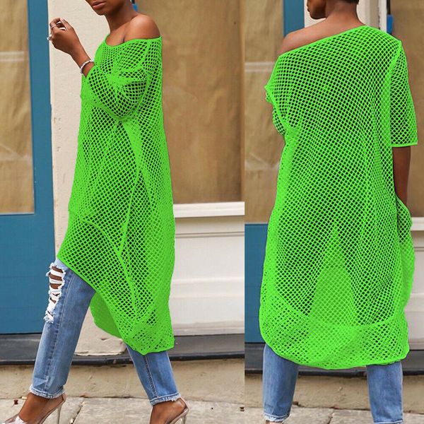 women bikini cover up hallow mesh beach wear summer bathing suit blouse cover up swimwear beachwea, Blue;gray
women bikini cover up hallow mesh beach wear summer bathing suit blouse cover up swimwear beachwea, Blue;gray
