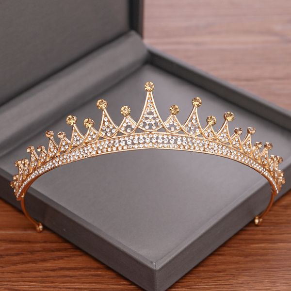 vintage crystal rhinestone tiara crown bride headband hair ornament wedding headpiece bridal crown wedding hair accessories, Golden;white
vintage crystal rhinestone tiara crown bride headband hair ornament wedding headpiece bridal crown wedding hair accessories, Golden;white
