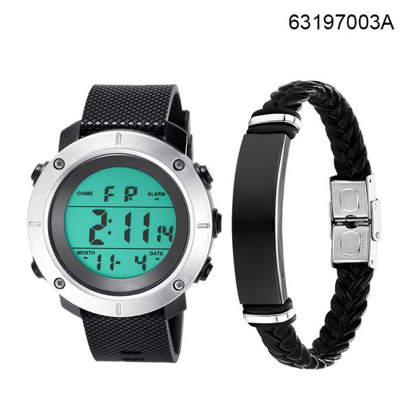 sport waterproof digital watch electronic watch and stainless steel bracelet set ll@17, Slivery;brown
sport waterproof digital watch electronic watch and stainless steel bracelet set ll@17, Slivery;brown