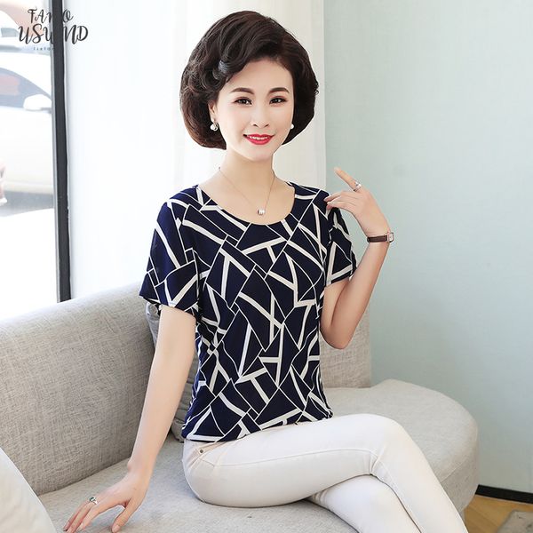 2020 women summer t shirt printed letter milk silk short womens t shirt middle aged mother clothes plus size l 4xl female, White
2020 women summer t shirt printed letter milk silk short womens t shirt middle aged mother clothes plus size l 4xl female, White