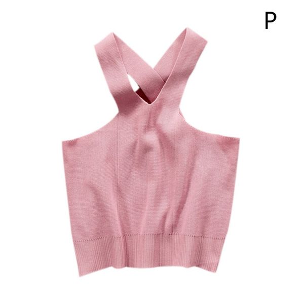 women summer new style short style solid color cross strap casual persoanlity camis tank athletic vest, Black;white
women summer new style short style solid color cross strap casual persoanlity camis tank athletic vest, Black;white