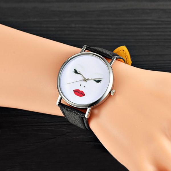 luxury ladies watch wholesale custom red lip beauty lianbo gift table fashion quartz bracelet watch women relojes mujer reloj, Slivery;brown
luxury ladies watch wholesale custom red lip beauty lianbo gift table fashion quartz bracelet watch women relojes mujer reloj, Slivery;brown