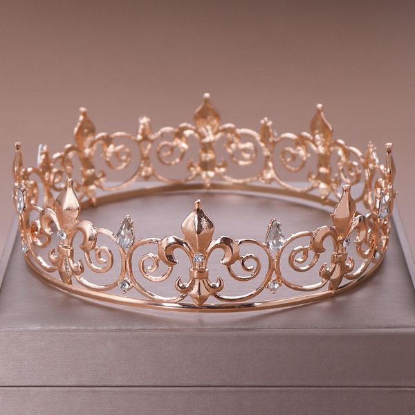 charmelry round gold/silver wedding king tiara crown headpiece for men party rhinestone hair ornaments head jewelry accessories, Golden;white
charmelry round gold/silver wedding king tiara crown headpiece for men party rhinestone hair ornaments head jewelry accessories, Golden;white