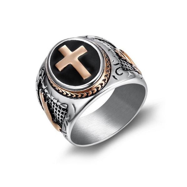 men women hip hop vintage silver gold black two-tone holy cross signet ring prayer christian jesus religious cocktail male valentine
men women hip hop vintage silver gold black two-tone holy cross signet ring prayer christian jesus religious cocktail male valentine