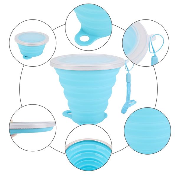 270ml silicone telescopic collapsible retractable folding cup candy outdoor camping travel tableware foldable cup wine glass wholesale
270ml silicone telescopic collapsible retractable folding cup candy outdoor camping travel tableware foldable cup wine glass wholesale