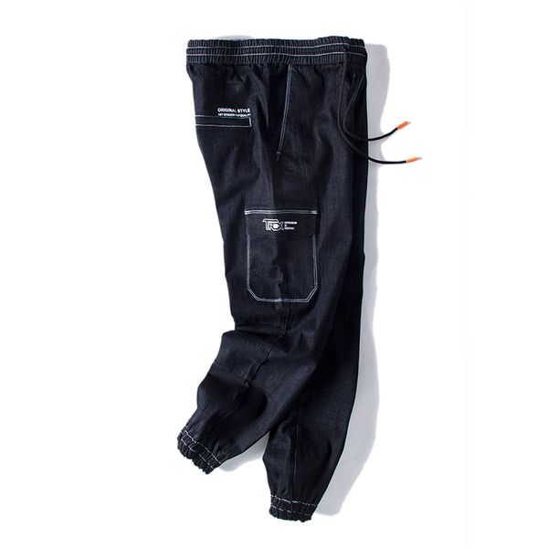 2019 men casual jeans black elastic waist slim biker jeans harem pants male denim casual pants plus size s-5xl 6xl, Blue
2019 men casual jeans black elastic waist slim biker jeans harem pants male denim casual pants plus size s-5xl 6xl, Blue
