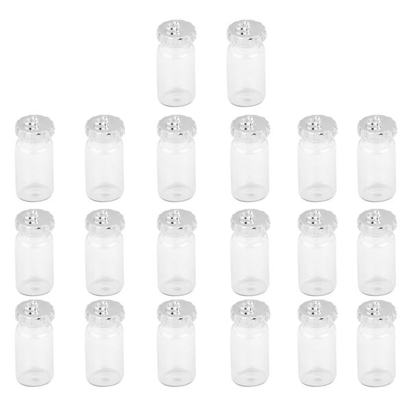2x 10pcs screw cap mini wishing keepsake glass bottles pendant vials charms diy, Silver
2x 10pcs screw cap mini wishing keepsake glass bottles pendant vials charms diy, Silver