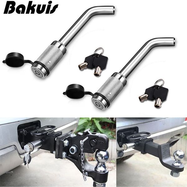 locking hitch pin trailer coupler lock set 5/8" truck trailer receiver lock security securely attach tow ball mount to tow bar
locking hitch pin trailer coupler lock set 5/8" truck trailer receiver lock security securely attach tow ball mount to tow bar
