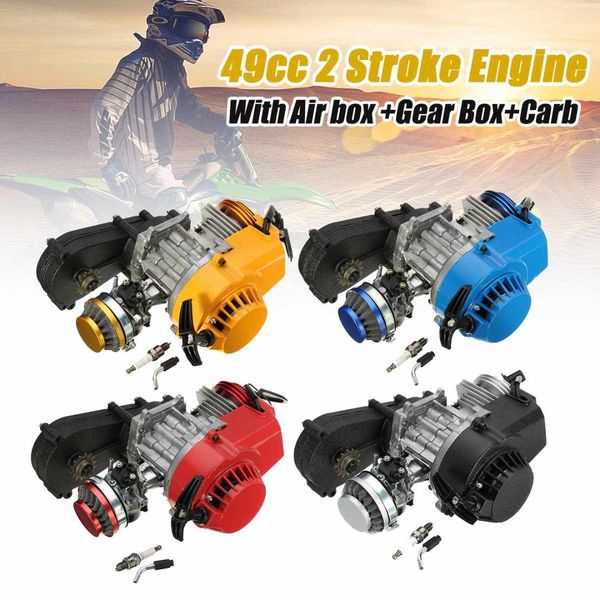 2 stroke engine motor w/ transmission carburetor air filter 49cc mini dirt bike atv quad gps
2 stroke engine motor w/ transmission carburetor air filter 49cc mini dirt bike atv quad gps