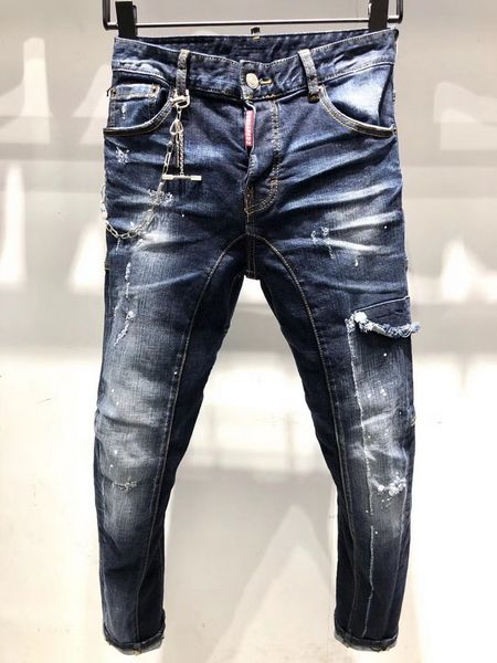 2019, the new fashion brand euramerican men's selling jeans is men's casual fashion jeans a235, Blue
2019, the new fashion brand euramerican men's selling jeans is men's casual fashion jeans a235, Blue