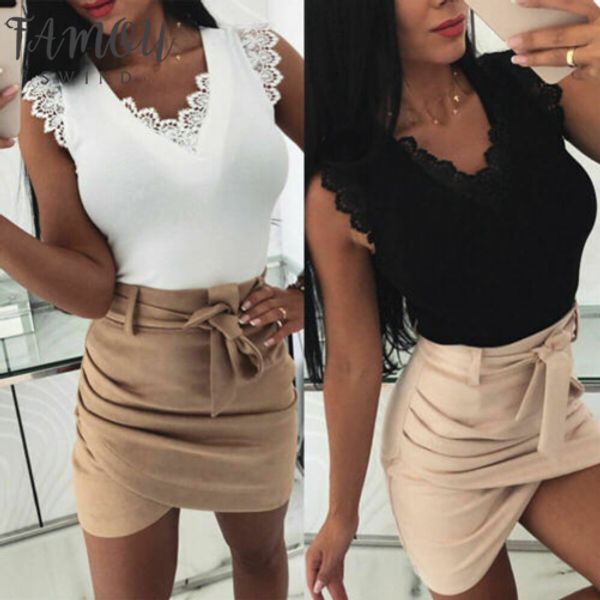 summer v neck women blouse ruffles sleeveless lace solid blouses slim elegant streetwear blusa feminina drop shipping, White
summer v neck women blouse ruffles sleeveless lace solid blouses slim elegant streetwear blusa feminina drop shipping, White