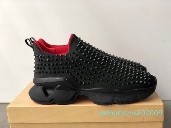 2019 designer shoes spike sock donna studded spikes sneakers red bottom mens womens spikes running shoes us 4-12.5 r09, Black
2019 designer shoes spike sock donna studded spikes sneakers red bottom mens womens spikes running shoes us 4-12.5 r09, Black