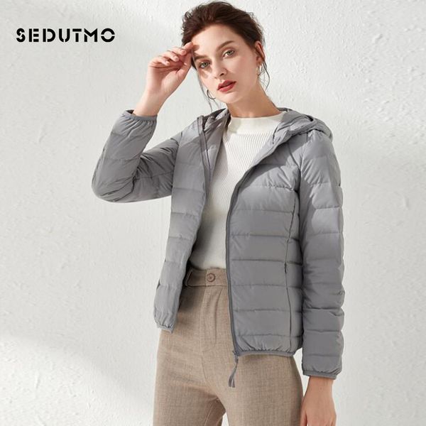sedutmo winter plus size 3xl down jacket womens ultra light hooded duck down coat autumn short thin slim puffer jacket ed1038, Black
sedutmo winter plus size 3xl down jacket womens ultra light hooded duck down coat autumn short thin slim puffer jacket ed1038, Black