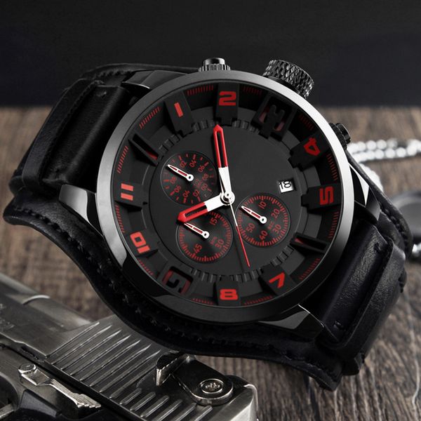 2019 fashion sport watches for men boys waterproof digital analog date leather dual use quartz female wristwatches, Slivery;brown
2019 fashion sport watches for men boys waterproof digital analog date leather dual use quartz female wristwatches, Slivery;brown