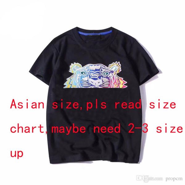 мода лето 2020 новых футболок мужчины женщина вышивка топы тайгер голова письмо вышивка t рубашка марка с коротким рукавом тройники азиатско, White;black
мода лето 2020 новых футболок мужчины женщина вышивка топы тайгер голова письмо вышивка t рубашка марка с коротким рукавом тройники азиатско, White;black