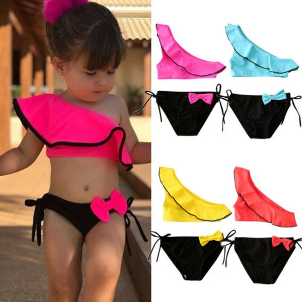 2020 summer swimsuit toddler kid girl oblique shoulder vest bowknot swimsuit swimwear swimming bikini 2pcs beachwear
2020 summer swimsuit toddler kid girl oblique shoulder vest bowknot swimsuit swimwear swimming bikini 2pcs beachwear