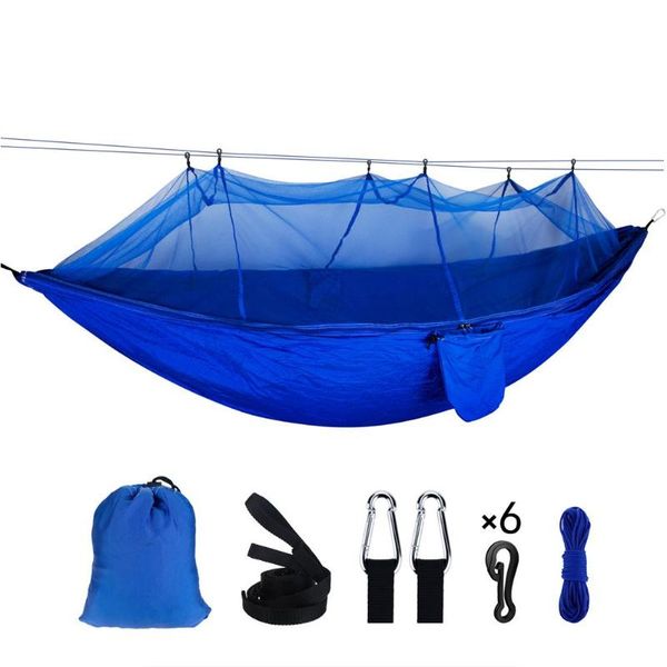 large outdoor mosquito net parachute hammock 1-2 person hanging sleeping bed for camping backpacking travel beach 260x140cm
large outdoor mosquito net parachute hammock 1-2 person hanging sleeping bed for camping backpacking travel beach 260x140cm