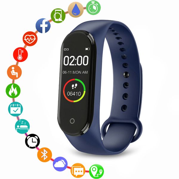 new m4 smart watch message reminder with activity tracker heart rate monitor waterproof bluetooth sport watch for android ios, Slivery;brown
new m4 smart watch message reminder with activity tracker heart rate monitor waterproof bluetooth sport watch for android ios, Slivery;brown