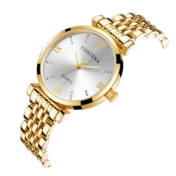 fashion simple casual quartz womens watch contena 6721 vogue luxury cool style dress ladies wristwatch female classical watches, Slivery;brown
fashion simple casual quartz womens watch contena 6721 vogue luxury cool style dress ladies wristwatch female classical watches, Slivery;brown