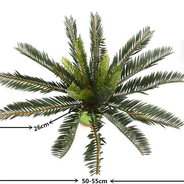 new artificial palm tree green leaf plant plastic pot bonsai foliage family garden wedding decoration green belt decoration use
new artificial palm tree green leaf plant plastic pot bonsai foliage family garden wedding decoration green belt decoration use