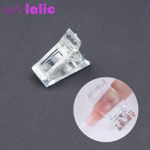 1pc poly builder nail tips clip uv gel transparent finger quick building gel extension sculpture nails art manicure tool, Black
1pc poly builder nail tips clip uv gel transparent finger quick building gel extension sculpture nails art manicure tool, Black