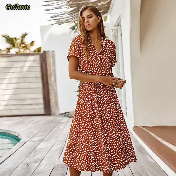 guilantu 2020 summer print polka dot chiffon dress women v neck short sleeve white vintage bohemian beach midi dresses female, Black;gray
guilantu 2020 summer print polka dot chiffon dress women v neck short sleeve white vintage bohemian beach midi dresses female, Black;gray