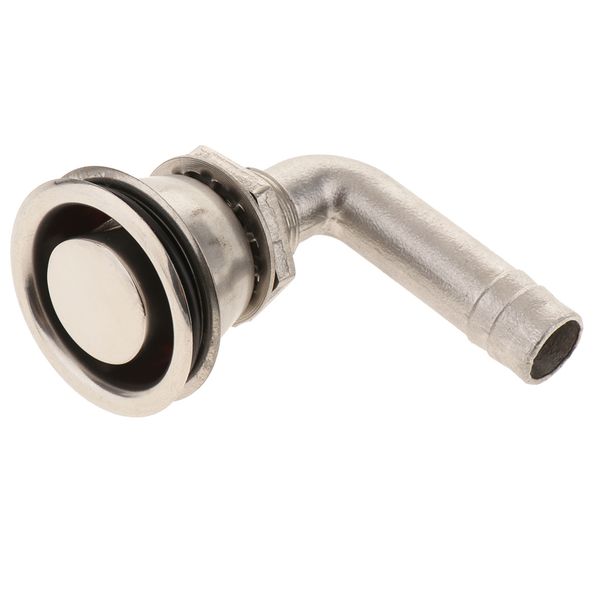 1 piece by hull mounting / drain stainless steel boat through fuselage fitting drain
1 piece by hull mounting / drain stainless steel boat through fuselage fitting drain