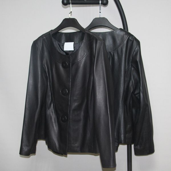 plus big size women's genuine sheepskin lambskin leather coat o-neck ladies female jacket black 7xl 8xl 9xl
plus big size women's genuine sheepskin lambskin leather coat o-neck ladies female jacket black 7xl 8xl 9xl