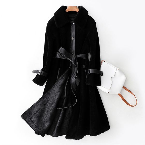 real fur coat sheep shearing winter coat women korean long jacket for womens clothing abrigos mujer invierno 2020 868556 yy724, Black
real fur coat sheep shearing winter coat women korean long jacket for womens clothing abrigos mujer invierno 2020 868556 yy724, Black