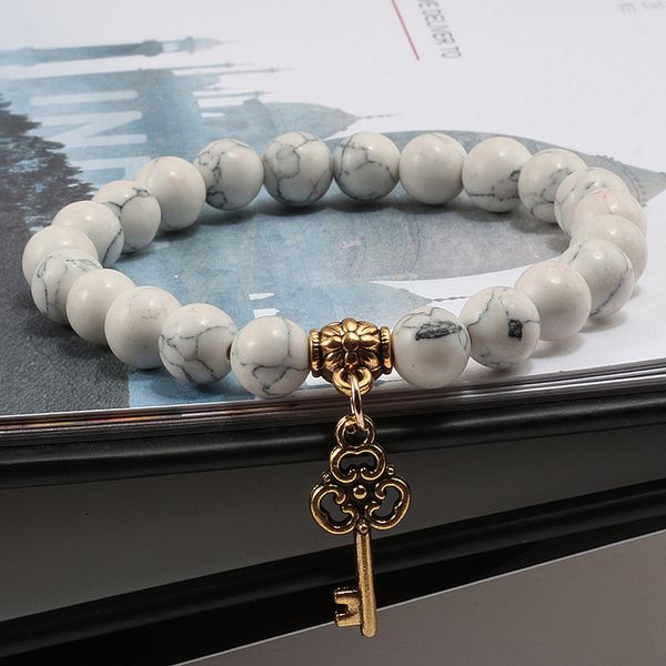 charm men bracelet black lava matte natural stone white beads bracelets women key pendant strand stretch jewelry buddha bracelet
charm men bracelet black lava matte natural stone white beads bracelets women key pendant strand stretch jewelry buddha bracelet