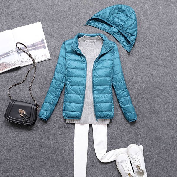 2019 new autumn winter women ultra light down jacket white duck down lightweight parkas female warm thin hooded short coat a1131, Black
2019 new autumn winter women ultra light down jacket white duck down lightweight parkas female warm thin hooded short coat a1131, Black