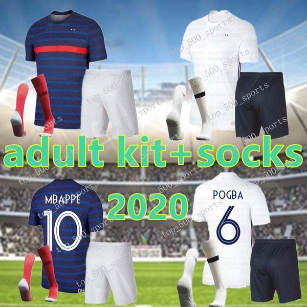 2020 men kit france soccer jerseys le sommer henry mbappe antoine griezmann paul pogba giroud zidane kante lloris kits football, Black
2020 men kit france soccer jerseys le sommer henry mbappe antoine griezmann paul pogba giroud zidane kante lloris kits football, Black