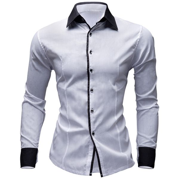 autumn and winter fashion men's business solid color british gentleman slim high-grade cotton long-sleeved shirt / men's wild, White;black
autumn and winter fashion men's business solid color british gentleman slim high-grade cotton long-sleeved shirt / men's wild, White;black