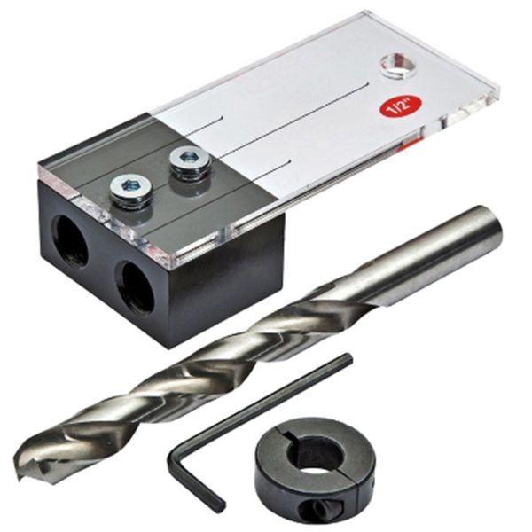1/2 inch dowel drilling jig kit high strength wood drilling guide hole locator woodworking tool for diy carpentry tools
1/2 inch dowel drilling jig kit high strength wood drilling guide hole locator woodworking tool for diy carpentry tools
