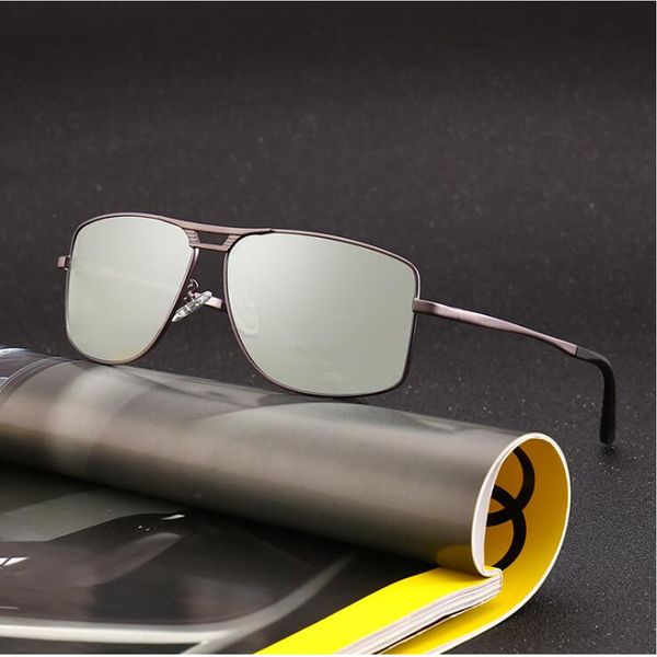 polarized men sunglasses black/brown stainless steel frame uv400 men's driving glasses with box t200619
polarized men sunglasses black/brown stainless steel frame uv400 men's driving glasses with box t200619