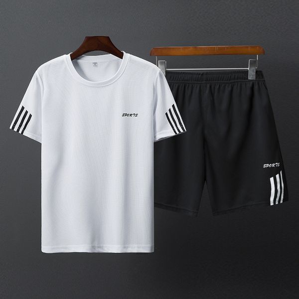 new arrived summer men t-shirts active suit men plus size short sleeve o-neck print shirt and shorts sets men tracksuits casual outfit, Gray
new arrived summer men t-shirts active suit men plus size short sleeve o-neck print shirt and shorts sets men tracksuits casual outfit, Gray