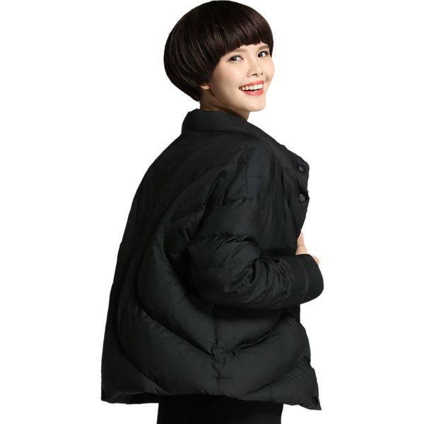 plus size m~ 3xl new 2017 winter women short duck down jackets loose female thicken parka warm coats fashion brand, Black
plus size m~ 3xl new 2017 winter women short duck down jackets loose female thicken parka warm coats fashion brand, Black