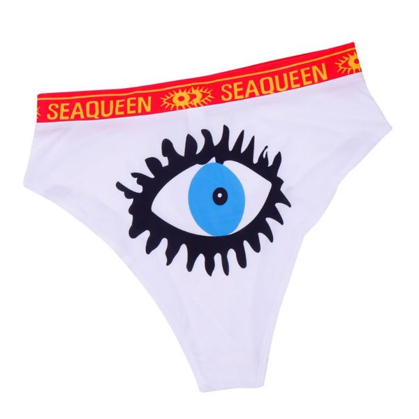 womens two piece bikini set graffiti eyelash big eyes printed sports swimsuit high waist letters waistband wireless no-padd, White;black
womens two piece bikini set graffiti eyelash big eyes printed sports swimsuit high waist letters waistband wireless no-padd, White;black