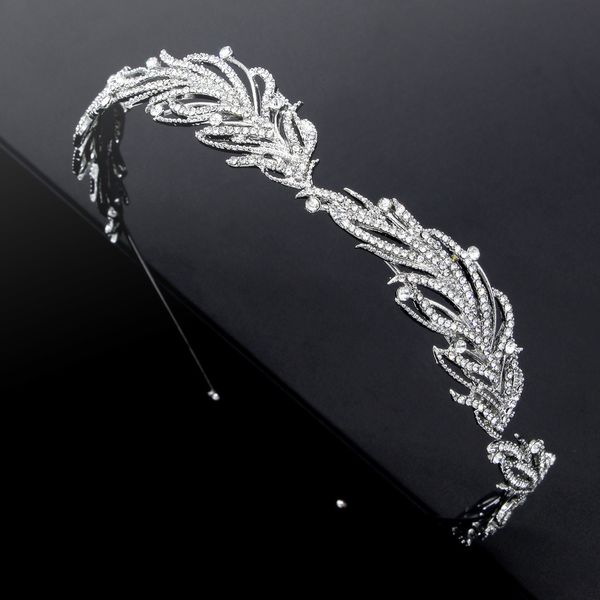 2019 bride an crown hair hoop marry hair decorate bride ornaments wedding dress full dress accessories, Silver
2019 bride an crown hair hoop marry hair decorate bride ornaments wedding dress full dress accessories, Silver