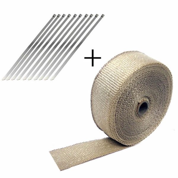 10 meters fiberglass heat tape high temperature heat shield wrap roll car styling tool exhaust header pipe wrap tape
10 meters fiberglass heat tape high temperature heat shield wrap roll car styling tool exhaust header pipe wrap tape
