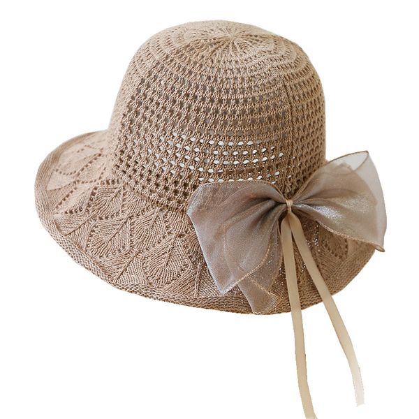 new bow knitted fisherman's hat summer handmade wind brim leisure beach lady cap women fedoras hat, Blue;gray
new bow knitted fisherman's hat summer handmade wind brim leisure beach lady cap women fedoras hat, Blue;gray
